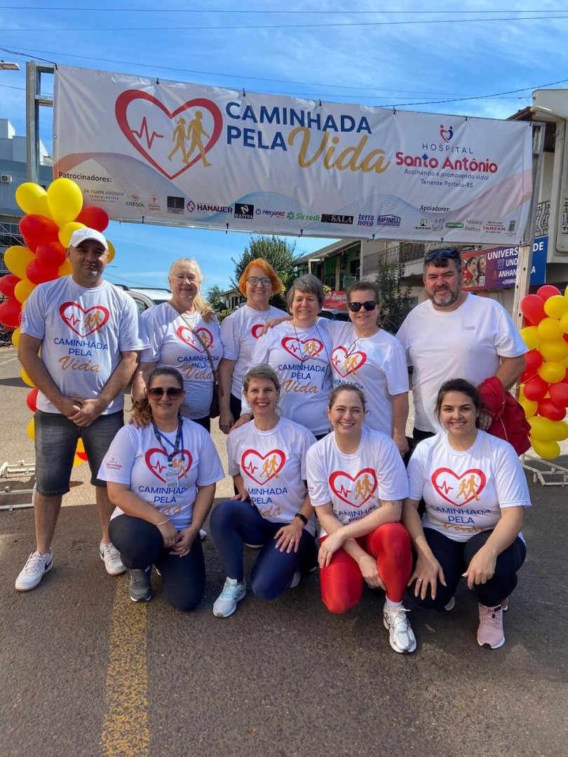 Hospital Santo Antônio realiza "Caminhada Pela Vida"